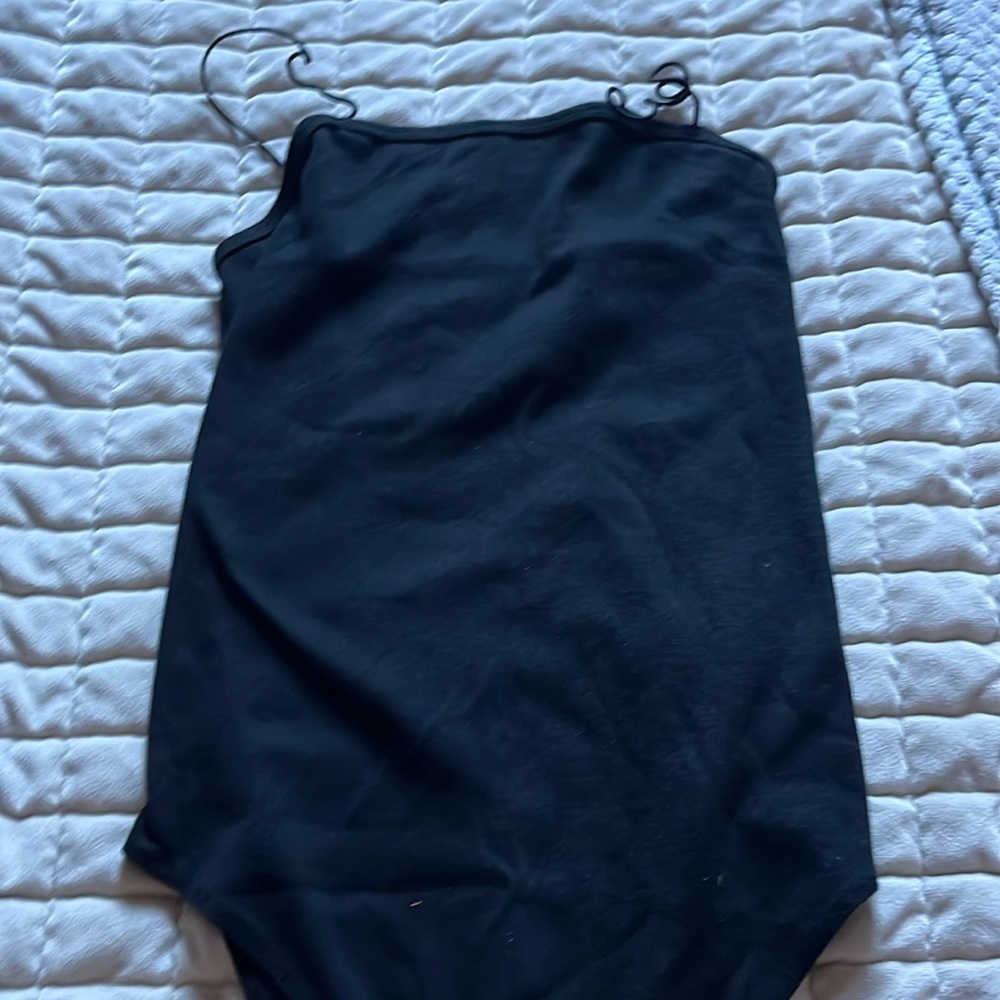 Wild fable body suit with spaghetti straps